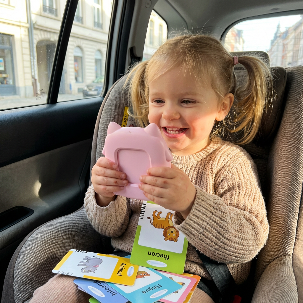 MiniHerzen™ Sprechende Lernkarten für Kinder